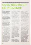 GOED NIEUWS UIT DE PROVENCE