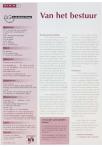 Van het bestuur