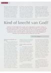 Kind of knecht van God?