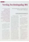 Verslag bezinningsdag IRS