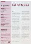 Van het bestuur