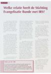 Welke relatie heeft de Stichting Evangelisatie Bunde met IRS?