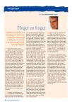 Hoger en hoger