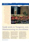 Gods werk in Tongeren, een Mariaverering en occultisme