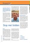 Stop met bidden