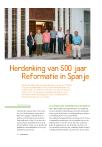 Herdenking van 500 jaar Reformatie in Spanje