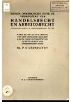 Eenige opmerkingen over de verhouding van handelsrecht en arbeidsrecht : voorstellen omtrent de arbeidsovereenkomst ter zee - pagina 1