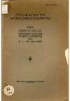 Psychiatrie en wereldbeschouwing - pagina 1