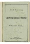 Derde Jaarverslag van de Vereeniging voor Hooger Onderwijs op Gereformeerden Grondslag - pagina 1