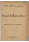 Drie-en-twintigste Jaarverslag van de Vereeniging voor Hooger Onderwijs op Gereformeerde Grondslag - pagina 1