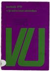 Jaarboek 1970 Vrije Universiteit Amsterdam - pagina 1