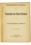 Negen-en-twintigste Jaarverslag van de Vereeniging voor Hooger Onderwijs op Gereformeerde Grondslag - pagina 1