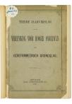 Tiende Jaarverslag van de Vereeniging voor Hooger Onderwijs op Gereformeerden Grondslag - pagina 1
