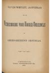 Vijf-en-twintigste Jaarverslag van de Vereeniging voor Hooger Onderwijs op Gereformeerde Grondslag - pagina 1
