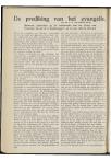 De prediking van het evangelie,