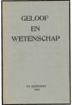 1949 Geloof en Wetenschap : Orgaan van de Christelijke vereeniging van natuur- en geneeskundigen in Nederland - pagina 1