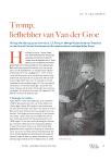 Tromp, liefhebber van Van der Groe