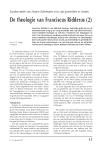 De theologie van Franciscus Ridderus (2)