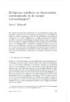 Religieuze antithese en theoretische communicatie in de sociale wetenschappen*