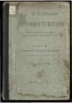 De hedendaagsche schriftcritiek in haar bedenkelijke strekking voor de gemeente des levenden Gods - pagina 1