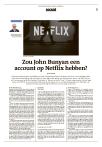 Zou John Bunyan een account op Netflix hebben?