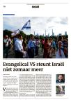 Evangelical VS steunt Israël niet zomaar meer