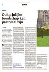 Ook pijnlijke boodschap kan pastoraal zijn