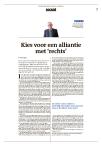 Kies voor een alliantie met ‘rechts’