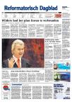 Wilders zakt in Den Haag door het ijs