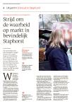 Strijd om de waarheid op markt in bevindelijk Staphorst