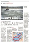 ’s Winters zee-ijs in Noordzee als Golfstroom stilvalt
