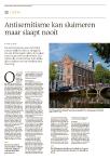 Antisemitisme kan sluimeren maar slaapt nooit