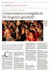 Conservatieve evangelicals VS reageren geschokt