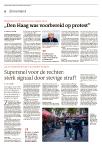 „Den Haag was voorbereid op protest”