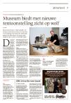 Museum biedt met nieuwe tentoonstelling zicht op wolf