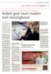 Keijzer gaat vaart maken met woningbouw