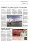 Marineschip met minder bemanning