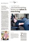 ,,Op krachttraining heerst een taboe in onze kring”