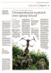 Droneproducent sceptisch over oproep Schoof