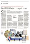 Israël blijft heikel Haags thema