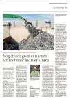 Nog steeds gaan er tonnen schroot naar India en China