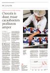 Chocola is duur, maar cacaoboeren profiteren amper