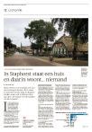 In Staphorst staat een huis en daarin woont… niemand