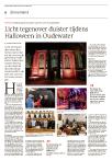 Licht tegenover duister tijdens Halloween in Oudewater
