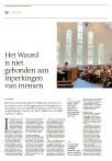 Het Woord is niet gebonden aan inperkingen van mensen