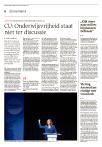 CU: Onderwijsvrijheid staat niet ter discussie