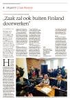 „Zaak zal ook buiten Finland doorwerken”