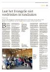 Laat het Evangelie niet verdrinken in randzaken