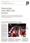 Forse winst voor D66, CDA en JA21