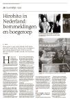 Hirohito in Nederland: bommeldingen en boegeroep